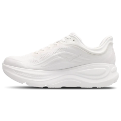 Hoka Bondi 9 White Cushioned Sneakers