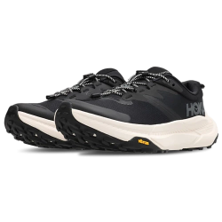 Hoka Transport Black White Sneakers
