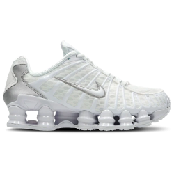 Nike Shox TL White Silver Sneakers