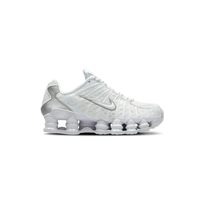 Nike Shox TL White Silver Sneakers