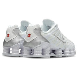 Nike Shox TL White Silver Sneakers