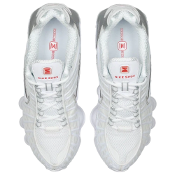 Nike Shox TL White Silver Sneakers