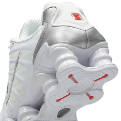 Nike Shox TL White Silver Sneakers