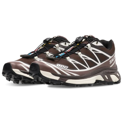 Salomon XT-6 Coffee French Technical Sneakers